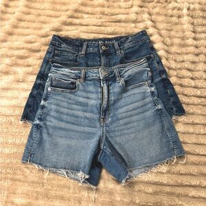American Eagle Mom Jean Shorts